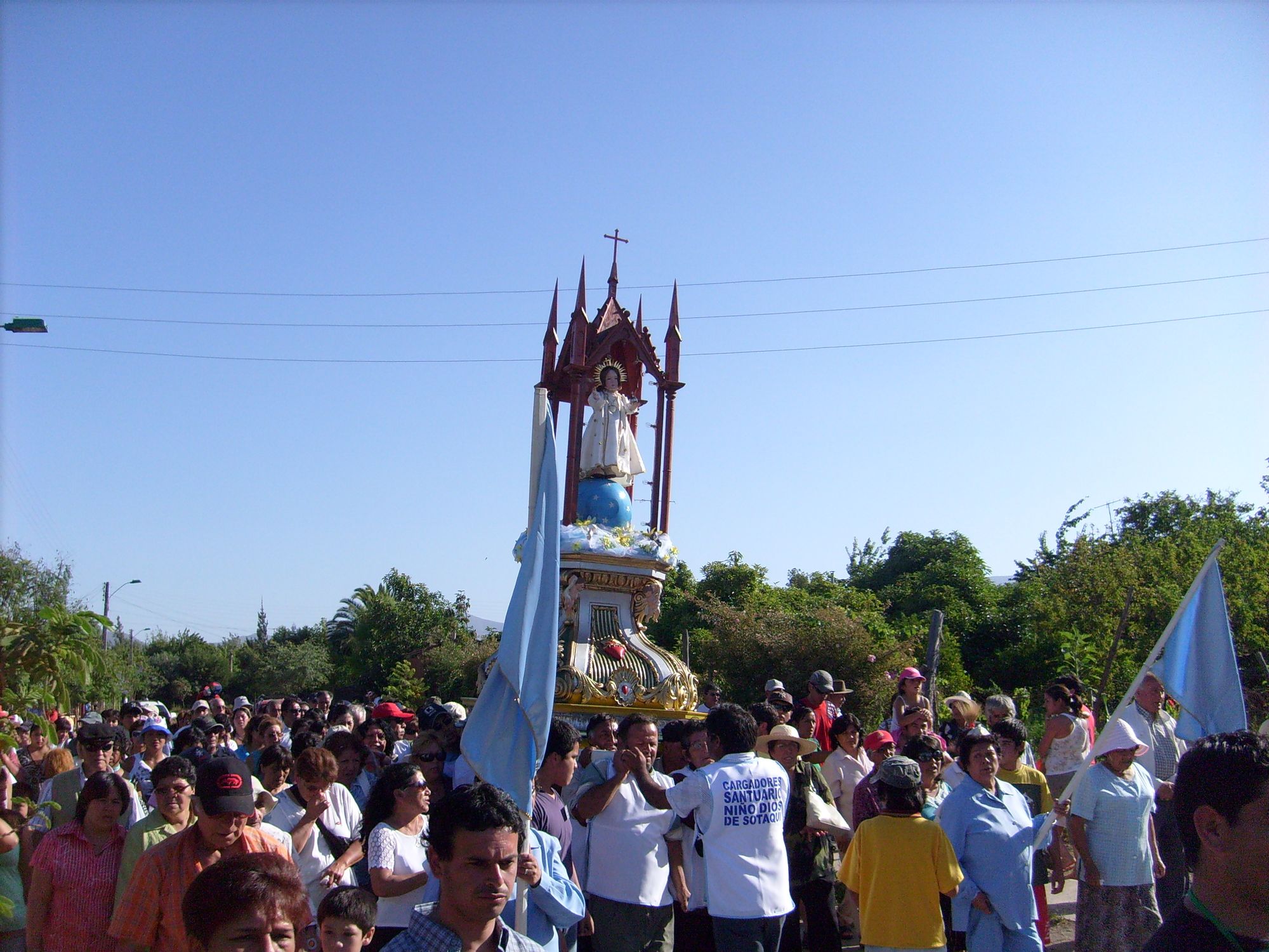 Procesión del Niño Dios, 11 de enero de 2009.